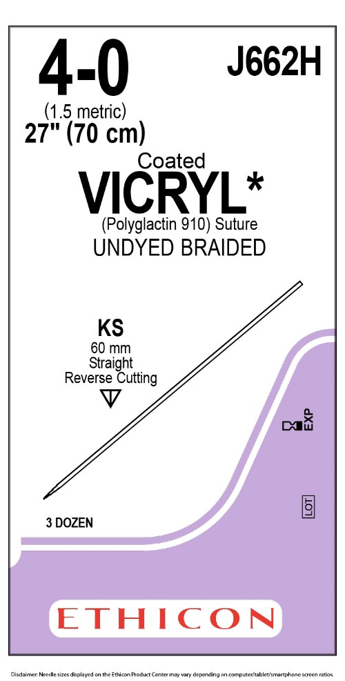 COATED VICRYL (polyglactin 910) Suture<br/>Size: VICRYL PLUS<br/>Colour: 3-0<br/>Style: cutting<br/>Size: VICRYL PLUS<br/>Colour: 3-0<br/>Style: cutting<br/>Size: VICRYL PLUS<br/>Colour: 3-0<br/>Style: cutting