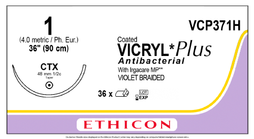 COATED VICRYL Plus Antibacterial (polyglactin 910) Suture
