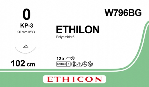 ETHILON Nylon Suture<br/>Size: ETHILON<br/>Colour: 0<br/>Style: cutting