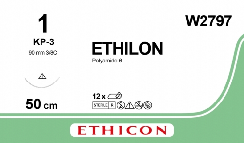 ETHILON Nylon Suture<br/>Size: ETHILON<br/>Colour: 1<br/>Style: cutting