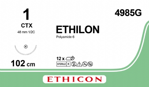ETHILON Nylon Suture<br/>Size: ETHILON<br/>Colour: 1<br/>Style: non cutting