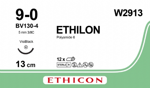 ETHILON Nylon Suture<br/>Size: ETHILON<br/>Colour: 9-0<br/>Style: non cutting