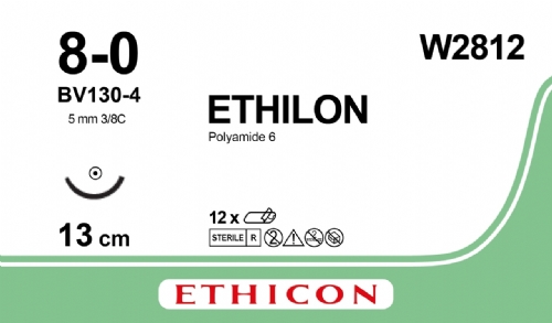 ETHILON Nylon Suture<br/>Size: ETHILON<br/>Colour: 8-0<br/>Style: non cutting