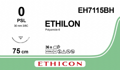 ETHILON Nylon Suture<br/>Size: ETHILON<br/>Colour: 0<br/>Style: cutting