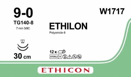 ETHILON Nylon Suture<br/>Size: ETHILON<br/>Colour: 9-0<br/>Style: cutting