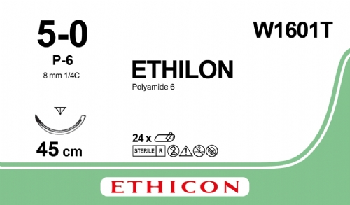 ETHILON Nylon Suture<br/>Size: ETHILON<br/>Colour: 5-0<br/>Style: cutting