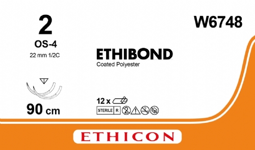 ETHIBOND EXCEL® Polyester Suture<br/>Size: ETHIBOND<br/>Colour: 2<br/>Style: cutting