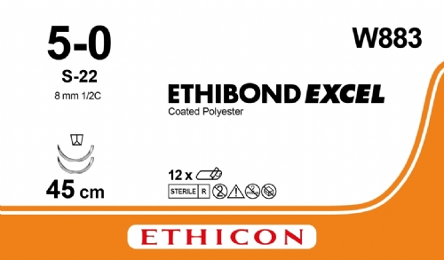 ETHIBOND EXCEL® Polyester Suture<br/>Size: ETHIBOND<br/>Colour: 5-0<br/>Style: cutting