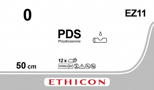 PDS II (polydioxanone) Suture<br/>Size: PDS<br/>Colour: 0<br/>Style: NA