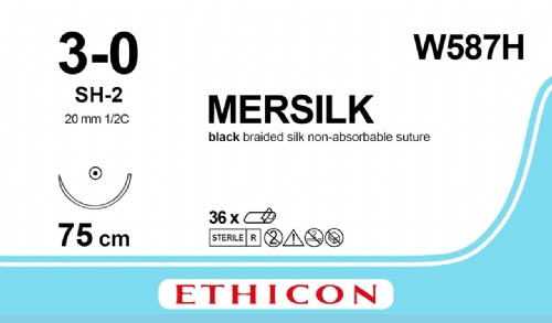 PERMA-HAND SILK SUTURE<br/>Size: SILK<br/>Colour: 3-0<br/>Style: non cutting
