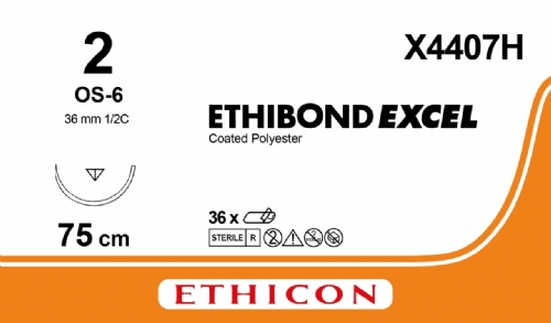 ETHIBOND EXCEL® Polyester Suture<br/>Size: ETHIBOND EXCEL<br/>Colour: 2<br/>Style: cutting