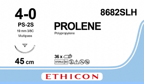 PROLENE Polypropylene Suture<br/>Size: PROLENE<br/>Colour: 4-0<br/>Style: cutting