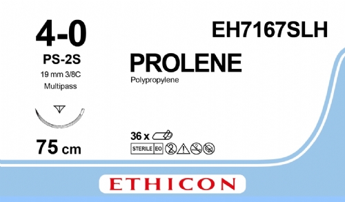 PROLENE Polypropylene Suture<br/>Size: PROLENE<br/>Colour: 4-0<br/>Style: cutting