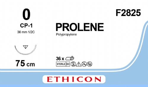 PROLENE Polypropylene Suture<br/>Size: PROLENE<br/>Colour: 0<br/>Style: cutting