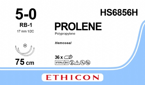 PROLENE Polypropylene Suture with HEMOSEAL Technology