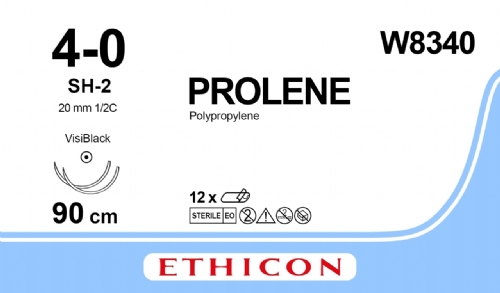 PROLENE Polypropylene Suture<br/>Size: PROLENE<br/>Colour: 4-0<br/>Style: non cutting