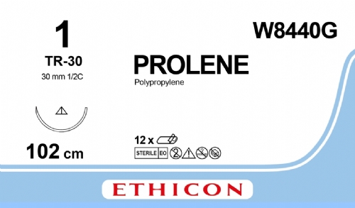 PROLENE Polypropylene Suture<br/>Size: PROLENE<br/>Colour: 1<br/>Style: cutting