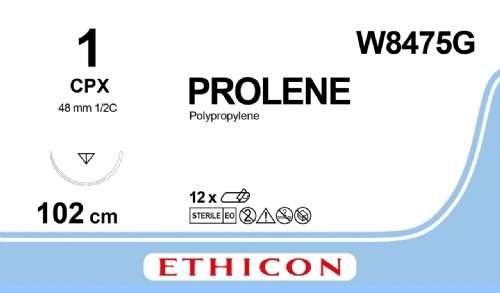 PROLENE Polypropylene Suture<br/>Size: PROLENE<br/>Colour: 1<br/>Style: cutting