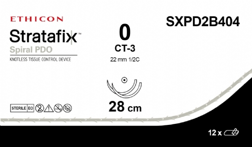  STRATAFIX Spiral PDO Suture<br/>Size: STRATAFIX PDO<br/>Colour: 0<br/>Style: non cutting