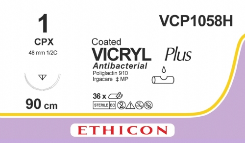 COATED VICRYL Plus Antibacterial (polyglactin 910) Suture
