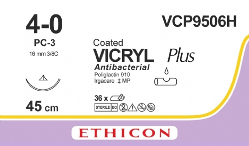 COATED VICRYL Plus Antibacterial (polyglactin 910) Suture