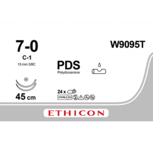 PDS II (polydioxanone) Suture<br/>Size: PDS<br/>Colour: 7-0<br/>Style: non cutting