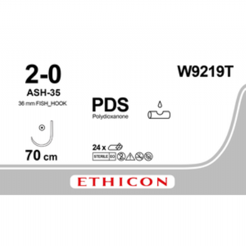 PDS II (polydioxanone) Suture<br/>Size: PDS<br/>Colour: 2-0<br/>Style: non cutting