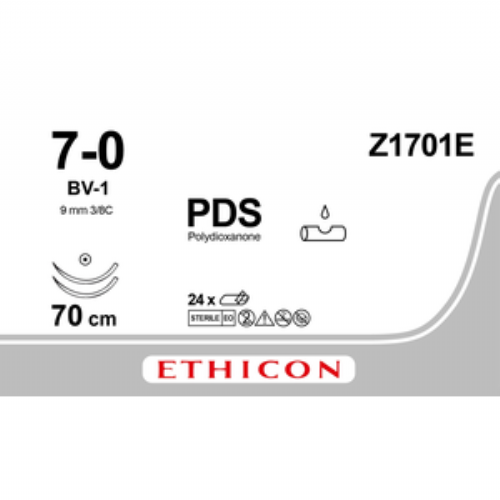 PDS II (polydioxanone) Suture<br/>Size: PDS<br/>Colour: 7-0<br/>Style: non cutting