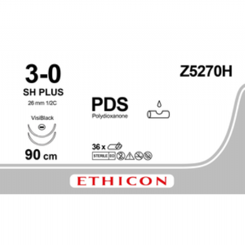 PDS II (polydioxanone) Suture<br/>Size: PDS<br/>Colour: 3-0<br/>Style: non cutting