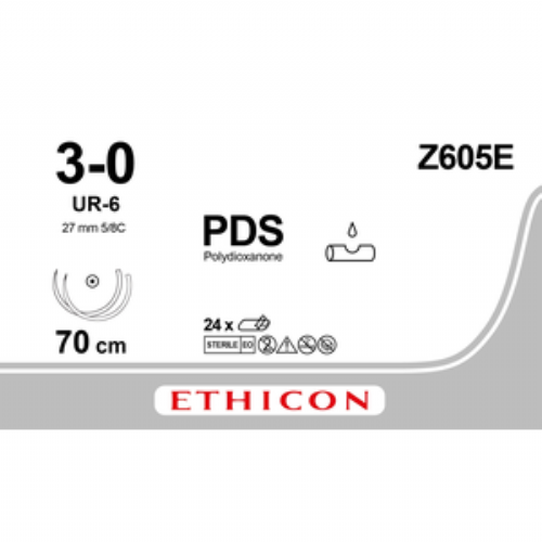 PDS II (polydioxanone) Suture<br/>Size: PDS<br/>Colour: 3-0<br/>Style: non cutting