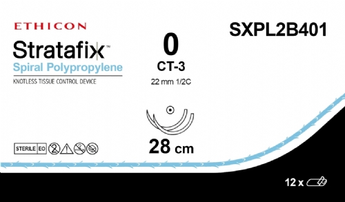 STRATAFIX Polypropylene<br/>Size: STRATAFIX Polypropylene<br/>Colour: 0<br/>Style: non cutting