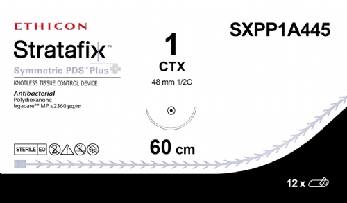 STRATAFIX Symmetric PDS Plus Suture<br/>Size: STRATAFIX SYMMETRIC<br/>Colour: 1<br/>Style: non cutting