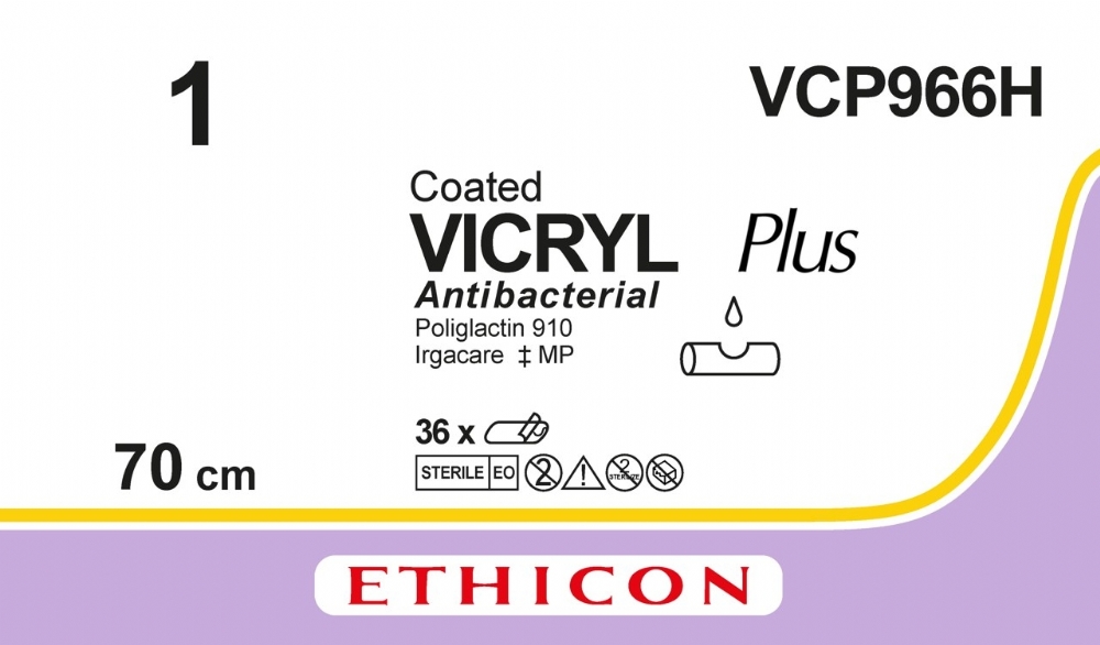 COATED VICRYL Plus Antibacterial (polyglactin 910) Suture<br/>Size: VICRYL PLUS<br/>Colour: 1<br/>Style: NA