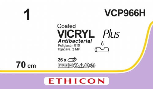 COATED VICRYL Plus Antibacterial (polyglactin 910) Suture<br/>Size: VICRYL PLUS<br/>Colour: 1<br/>Style: NA