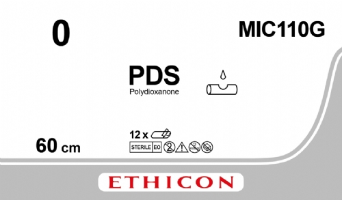 PDS II (polydioxanone) Suture<br/>Size: PDS<br/>Colour: 0<br/>Style: NA