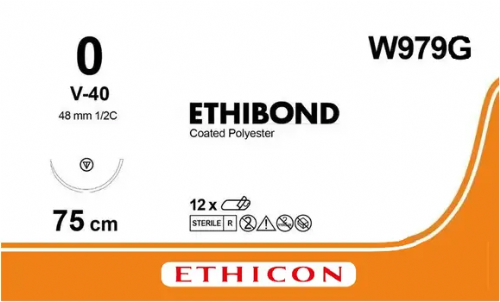 ETHIBOND EXCEL® Polyester Suture<br/>Size: ETHIBOND<br/>Colour: 0<br/>Style: non cutting
