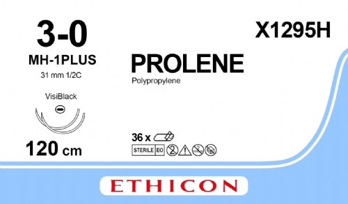 PROLENE Polypropylene Suture<br/>Size: PROLENE<br/>Colour: 3-0<br/>Style: non cutting