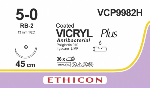 COATED VICRYL PLUS ANTIBACTERIAL (POLYGLACTIN 910) SUTURE