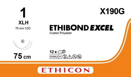 ETHIBOND EXCEL® Polyester Suture<br/>Size: ETHIBOND EXCEL<br/>Colour: 1<br/>Style: non cutting