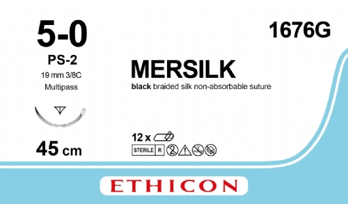 MERSILK SUTURE<br/>Size: SILK<br/>Colour: 5-0<br/>Style: cutting