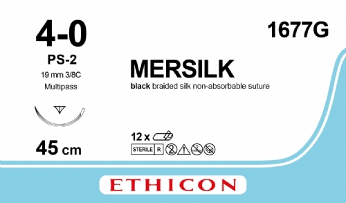 MERSILK  SUTURE<br/>Size: SILK<br/>Colour: 4-0<br/>Style: cutting