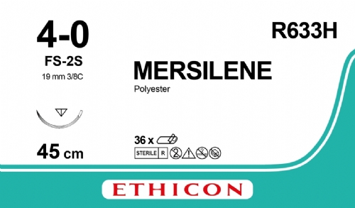 MERSILENE Polyester Fiber Suture<br/>Size: MERSILENE<br/>Colour: 4-0<br/>Style: cutting