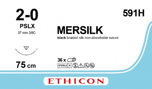 MERSILK SUTURE<br/>Size: SILK<br/>Colour: 2-0<br/>Style: cutting