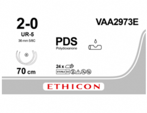 PDS II (polydioxanone) Suture<br/>Size: PDS<br/>Colour: 2-0<br/>Style: non cutting