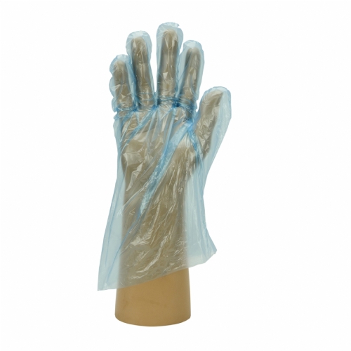 Polyco Healthline GD51 Blue Polythene Disposable Gloves – Latex Free Food & Hygiene PPE