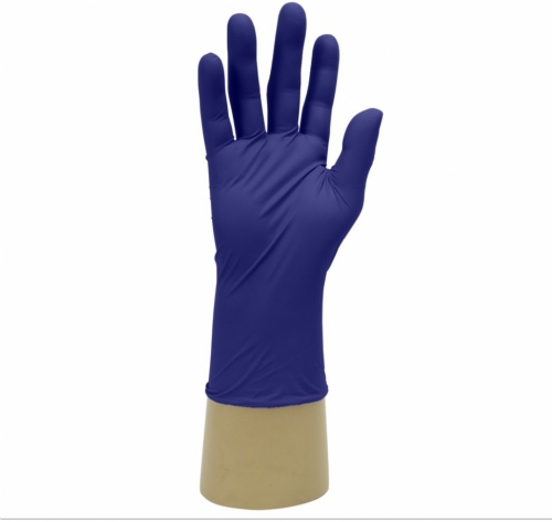 Polyco Healthline GN16 Nitrex Ultimate Accelerator-Free Blue Berry Nitrile Gloves – Latex Free Exam & Medical PPE