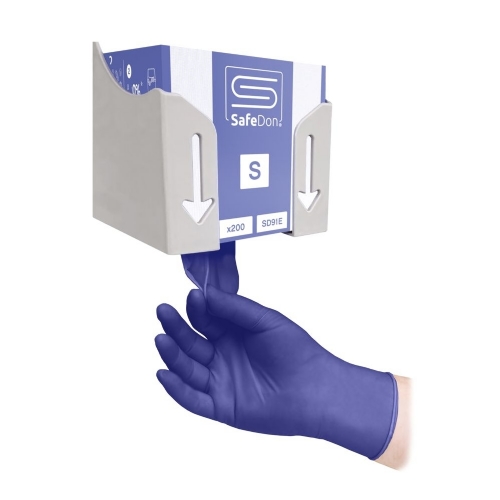 Polyco SafeDon SD91E Blue Nitrile Powder-Free Exam Gloves – Latex Free Medical PPE
