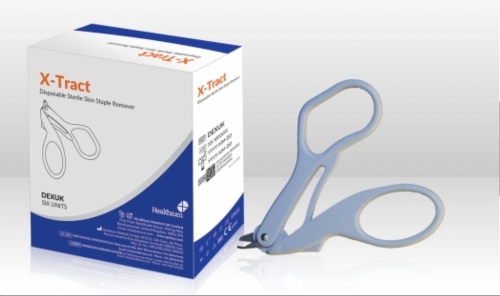 Xtract Disposable Sterile Skin Staple Remover – Scissor Style – Single Patient Use (Box of 6)