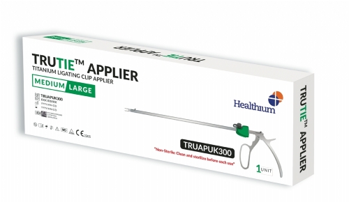 TRUTIE Medium / Large Clip Applier – Reusable Laparoscopic Applicator – Green