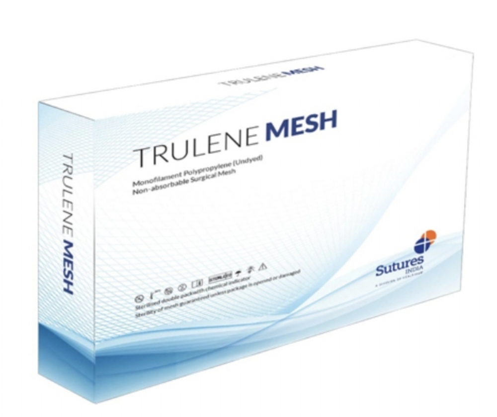 Q-close TRULENE Hernia Mesh – 10 cm × 15 cm – Non-Absorbable Polypropylene Surgical Mesh (Box of 4)